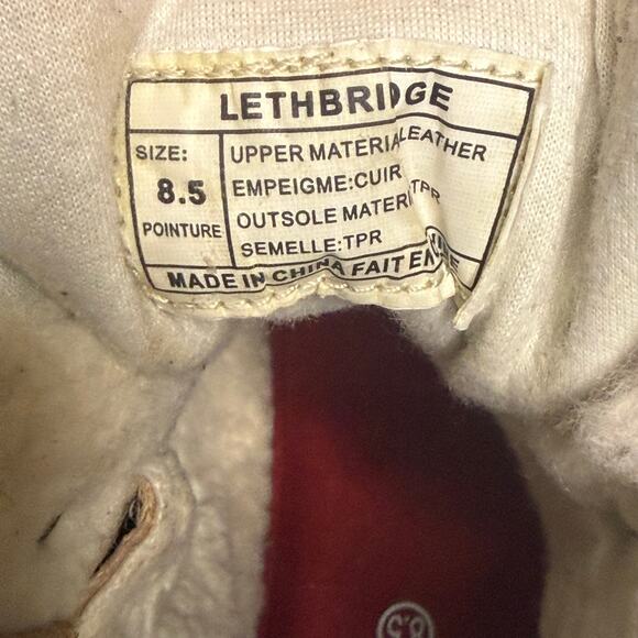 Rare Royal Canadian Cambridge “Croc” Embossed Leather Waterproof Boots 8.5 - Picture 11 of 16